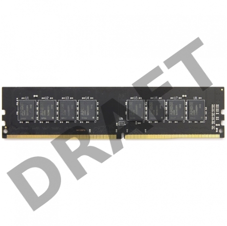 Память AMD 4GB DDR4 2400 Radeon™ DIMM R7 Performance Series Black R744G2400U1S-U Non-ECC, CL15, 1.2V, RTL