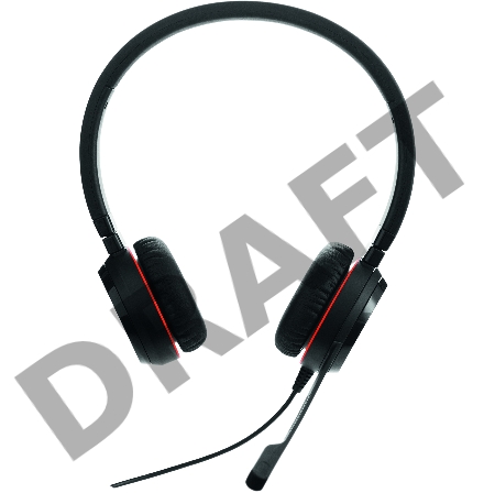Гарнитура проводная Jabra EVOLVE 20 SE, Stereo, MS