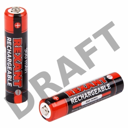 Аккумулятор тип AAA «мизинчиковый» 1.2 В 900 мАч REXANT