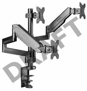 Кронштейн (держатель) ONKRON G280 для трех мониторов 13