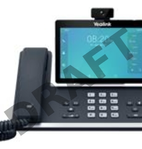 Телефон SIP Yealink SIP-T58A with camera серый