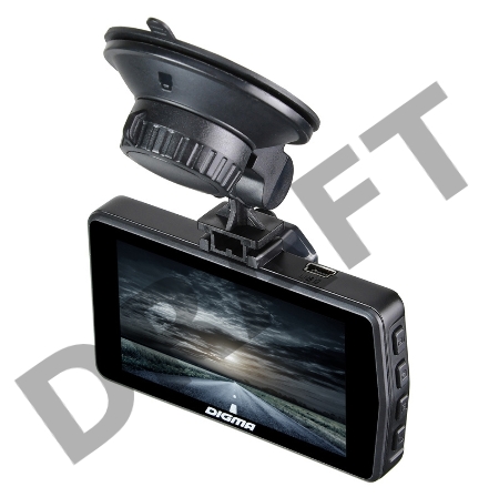 Видеорегистратор Digma FreeDrive 208 Night FHD черный 2Mpix 1080x1920 1080p 170гр. GP6248A