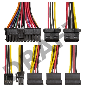 Блок питания 850W ExeGate M850 (SFX, APFC, КПД 87% (80 PLUS Silver), 8cm fan, 24pin, 4+4pin, 3xSATA,