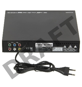 Плеер DVD Hyundai H-DVD100 черный ПДУ