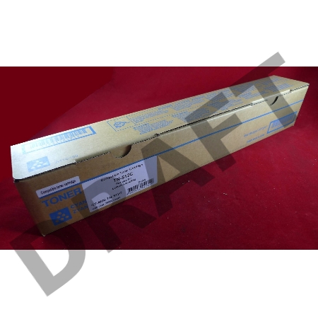 Тонер Konica-Minolta bizhub C454/554 синий TN-512С (туба, 510г) JPN