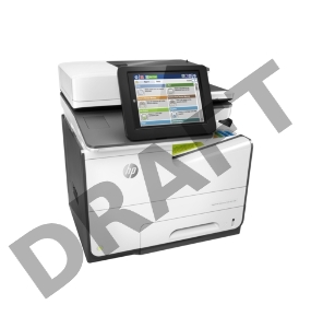 МФУ HP PageWide Enterprise Color MPF 586dn, струйный принтер/сканер/копир, (,A4,600dpi,50 (up to 75)ppm,Duplex,2trays 50+500,ADF100,2 Gb, HDD, USB2.0/GigEth/2 ext. USB,1y war, repl. B5L04A)