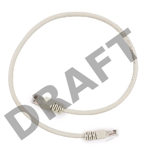 Патч-корд UTP Cablexpert кат.6, 5м, литой, многожильный (серый)