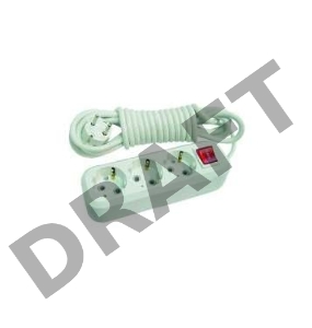 Makel MGP214 Удлинитель 3 гн 5 м с\з вкл.   