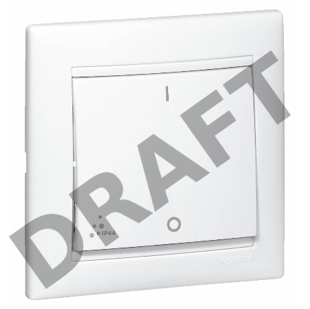 Рамка 1-м Valena бел. Leg 774451