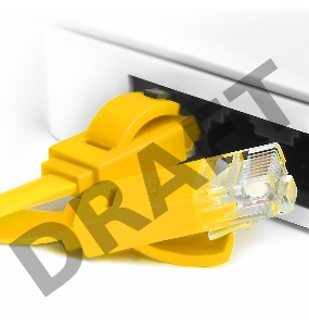 Патч-корд Greenconnect плоский прямой PROF  2.0m UTP медь, кат.6, желтый, позолоченные контакты, 30 AWG, Premium ethernet high speed 10 Гбит/с, RJ45, T568B (GCR-LNC622-2.0m)