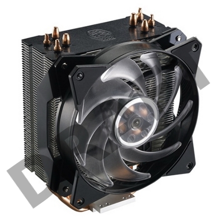 Кулер для процессора Cooler Master CPU Cooler MasterAir MA410P, RPM, 130W (up to 150W), RGB, Full Socket Support