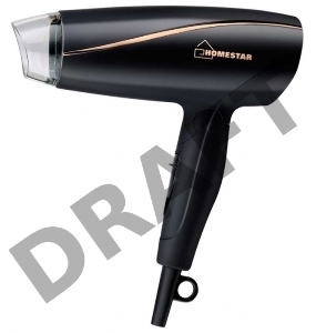 Фен HOMESTAR HS-8009 (1200-1500 Вт)