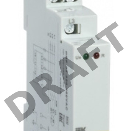 Реле фаз ORF 03 3ф 220-460В AC ИЭК ORF-03-220-460VAC