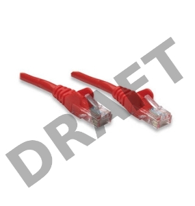 Патч-корд UTP кат. 5e,  1м Exegate красный