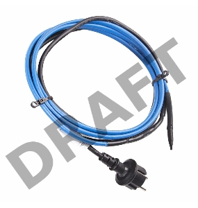 Греющий саморегулирующийся кабель на трубу 15MSR-PB 25M  (25м/375Вт) REXANT