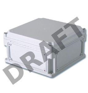 Корпус пластиковый 400х200х160 IP67 (крыш. 35 непрозр.) ДКС 542310