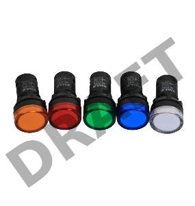 Лампа AD22DS(LED) матрица 22мм 230В жел. КЭАЗ 238573