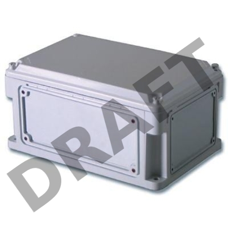 Корпус пластиковый 300х200х146 IP67 (крыш. 21непрозр.) ДКС 532210