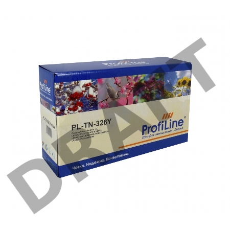 Картридж PL-TN-326Y для принтеров Brother HL-L8250CDN/MFC-L8650CDW 3500 копий Yellow ProfiLine     