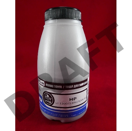 Тонер HP LJ 1200/1300/1000W (фл.150г.) B&W Premium фас России