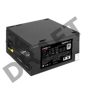 Блок питания 500W ExeGate 500PPH-LT-OEM, 80+, ATX, black, APFC, 12cm, 24p, (4+4)p, 5*SATA, 3*IDE