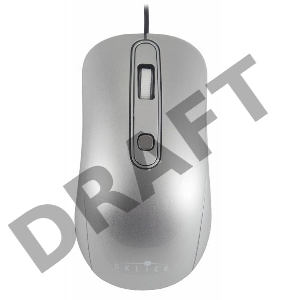 Мышь Oklick 155M серебристый оптическая (1600dpi) USB (3but)