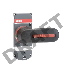 Ручка для руб. OT315..400E_C OTV400ECK черн. ABB 1SCA022783R0170