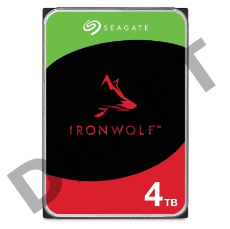 Жесткий диск Seagate 4TB Ironwolf (ST4000VN006) {SATA 6.0Gb/s, 7200 rpm, 256mb buffer, 3.5