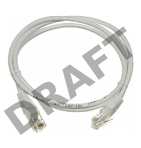 Кабель Патч-корд Lanmaster UTP TWT-45-45-1.5/6-GY вилка RJ-45-вилка RJ-45 кат.6 1.5м серый ПВХ (уп.:1шт)
