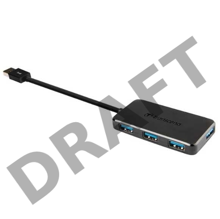 Концентратор USB Transcend USB3.0 4-Port HUB