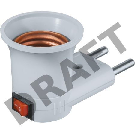 Патрон-переходник с розетки на E27 71 992 NLA-S-E27 Navigator 71992