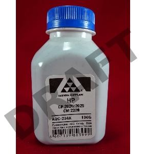 Тонер HP CP2020/2025/CM2320 Black, (фл.100г.) AQC фас. Россия