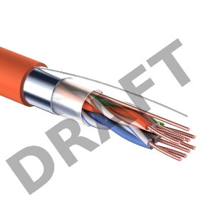 Кабель витая пара REXANT FTP 4PR 24AWG, CAT5e, нг(А)-HF, LSZH (бухта 305 м)