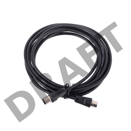 Кабель удлинительный антенный 9.5mm, 75Ом,ТВ-М-->ТВ-F, 3m, Telecom (TTV9501-3M)