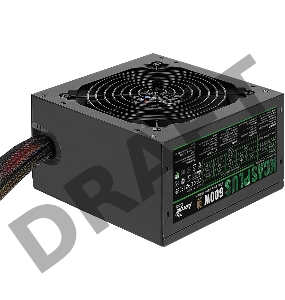 Блок питания Aerocool ATX 600W KCAS-600W PLUS 80+ bronze (24+4+4pin) APFC 120mm fan 7xSATA RTL