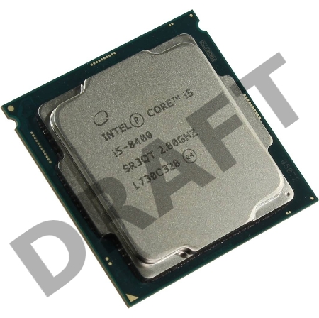 Процессор Intel CPU Desktop Core i5-8400 2.8GHz, 9MB, LGA1151 tray