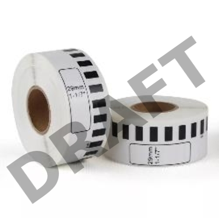 Лента Sakura DK44605 для Brother QL 1050/1050n/1060n/500/500A/500BS/500BW/550/560/560VP/570/580N/650TD, 62мм/30,48м