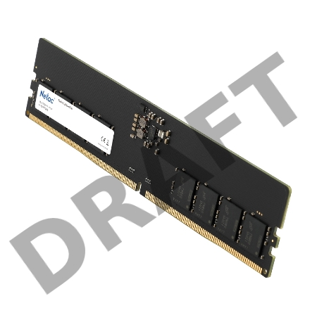 Модуль памяти DDR5 Netac Basic 16GB 4800MHz CL40 1.1V / NTBSD5P48SP-16