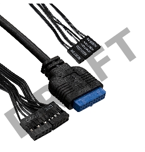 Корпус Miditower ExeGate CP-606U-AB350 (ATX, AB350 с вент. 8см, 1*USB+1*USB3.0, аудио)