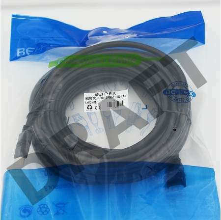 Кабель аудио-видео HDMI (m)/HDMI (m) 20м. черный