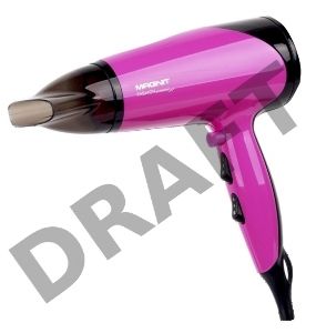 Фен Magnit RMH-1169 пурпурно-черный