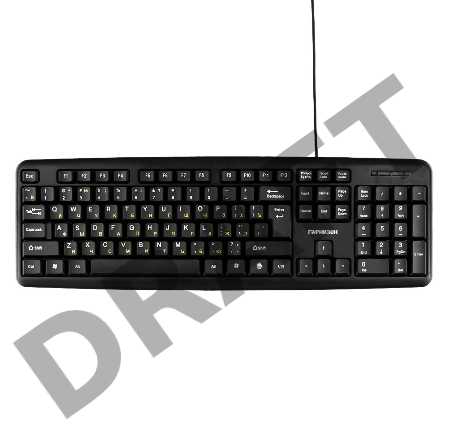 Клавиатура Гарнизон GK-100, USB, черный