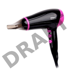 Фен Magnit RMH-1170 черный-пурпур