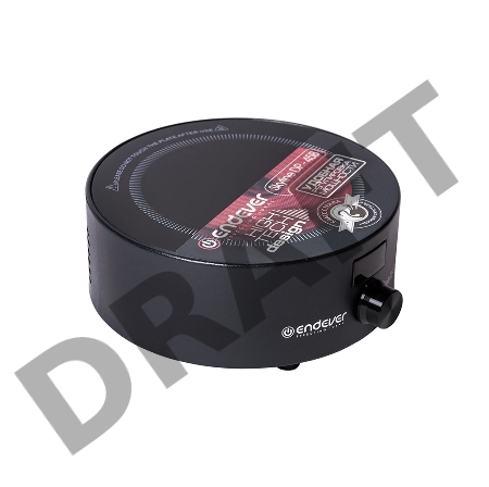 Плитка электрическая Endever Skyline DP-45B, макс. мощ. 1500 Вт,  LED-дисплей