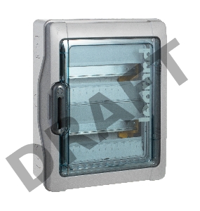 Влагозащищенный щиток IP65 2х12 мод. с шинами N+PE