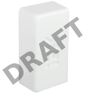 Заглушка КМЗ 60х40 ЭЛЕКОР (уп.4шт) ИЭК CKMP10D-Z-060-040-K01