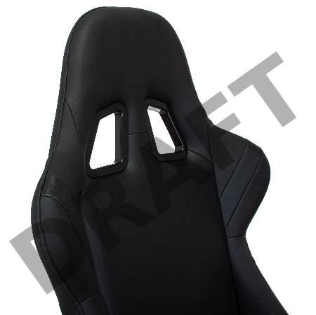 Кресло игровое Zombie Formula черный/карбон эко.кожа крестов. пластик