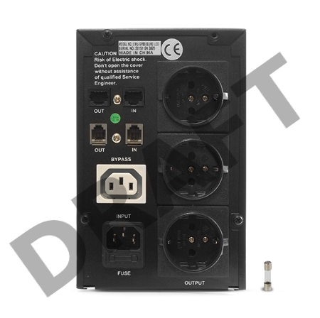 Источник бесперебойного питания CROWN Line Intractive CMU-SP800EURO USB 800VA\480W, корпус металл, 1x12V/9AH, розетки 4*EURO+1*IEC bybass, трансформатор AVR 140-290V, cъёмный кабель 1.2 м, порт RJ11/45, порт USB, защита: от перегрузки, от КЗ, от скачков н