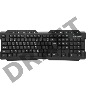 Беспроводная клавиатура Defender Element HB-195 RU,черный,мультимедиа