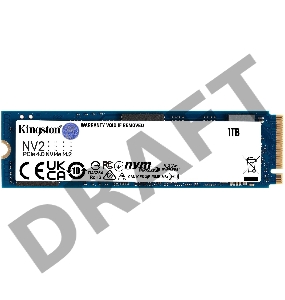 Накопитель SSD Kingston 1Tb SNV2S/1000G M.2  NV2 NVMe™ PCIe Gen 4.0 x 4, 3500/2100